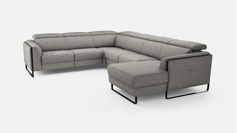 BRADLEY fabric corner sofa | Maximum well-being
