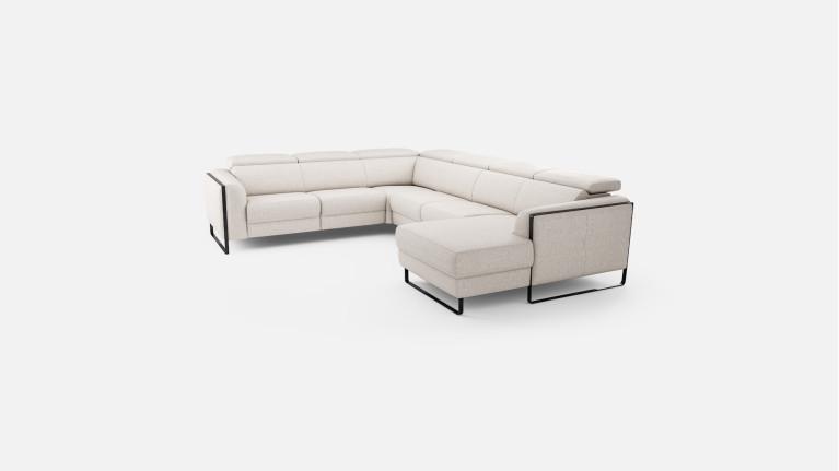 BRADLEY fabric corner sofa | Maximum well-being