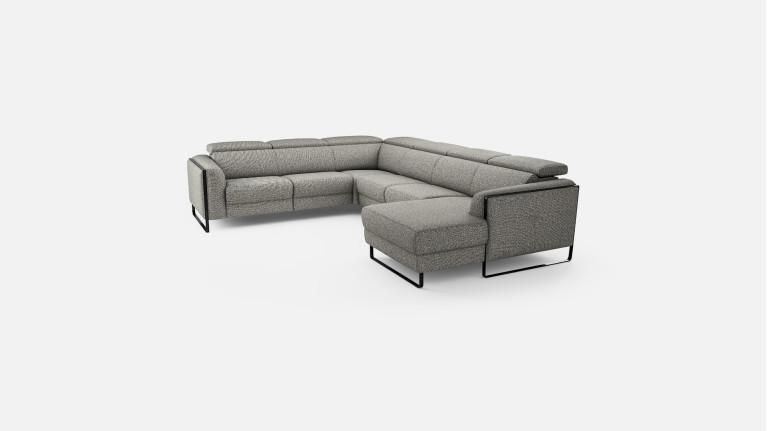 BRADLEY fabric corner sofa | Maximum well-being
