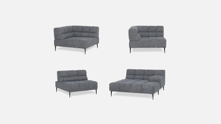 LIAM corner sofa chaise longue | Exceptional comfort