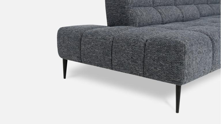 LIAM fabric corner sofa | Adjustable seat depth