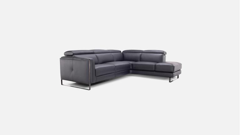 Leather corner sofa BRADLEY | A maximum of well-being