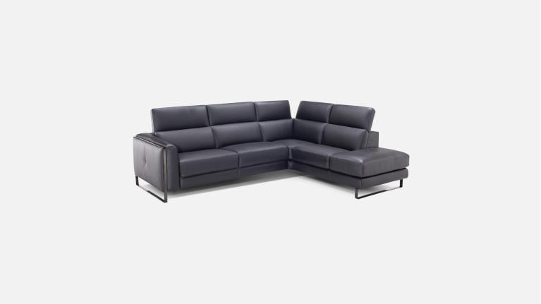 Leather corner sofa BRADLEY | A maximum of well-being