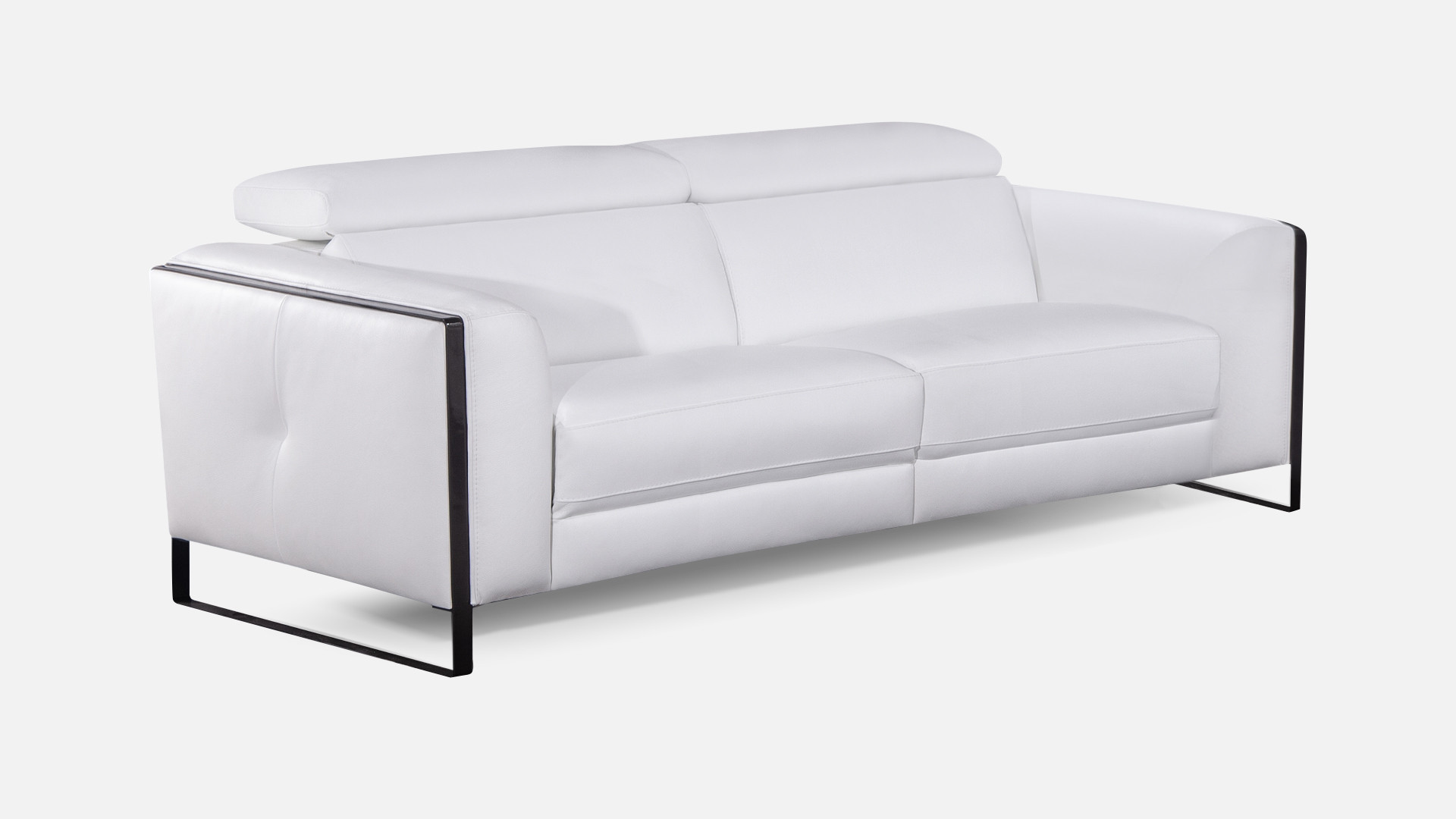 3-seater leather sofa BRADLEY | Le maximum du bien-être