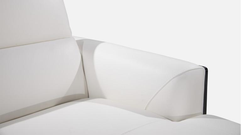 3-seater leather sofa BRADLEY | Le maximum du bien-être