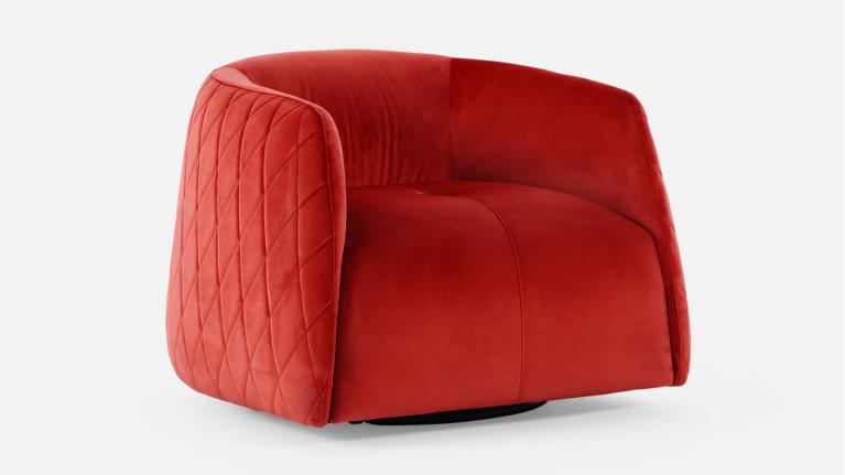 KANE swivel armchair | Combine comfort and design in your living room