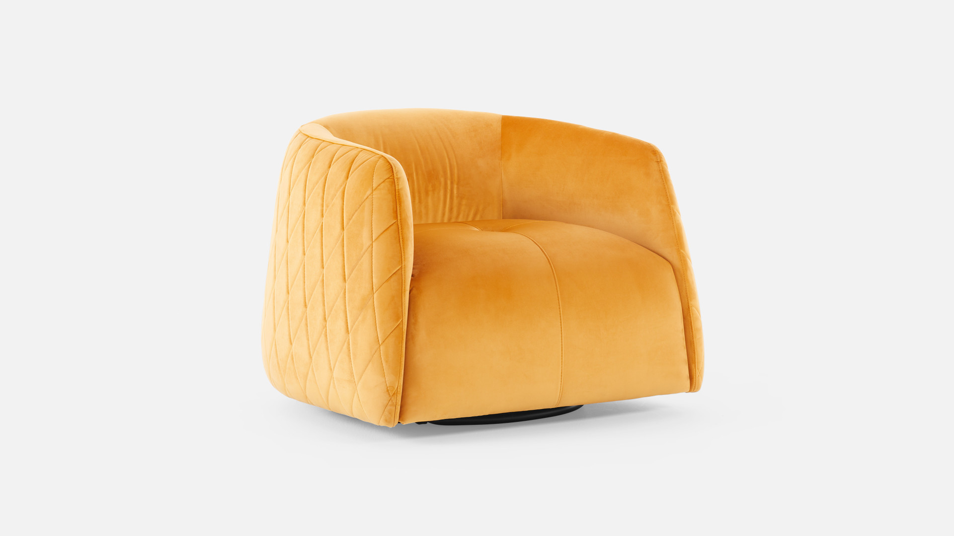 KANE swivel armchair | Combine comfort and design in your living room