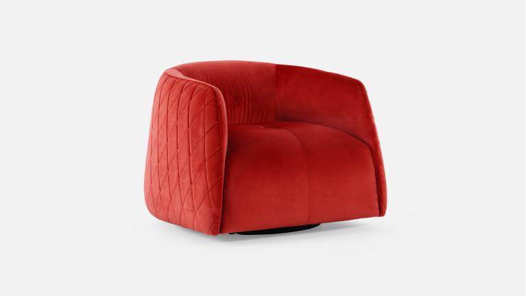 KANE swivel armchair | Combine comfort and design in your living room