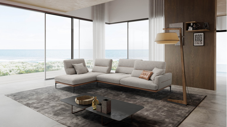 FENG corner sofa I Italian refinement and comfort
