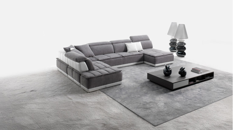 GRAND LARGE corner sofa | A top-of-the-range living room