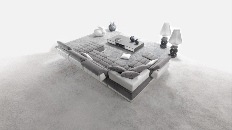 GRAND LARGE corner sofa | A top-of-the-range living room