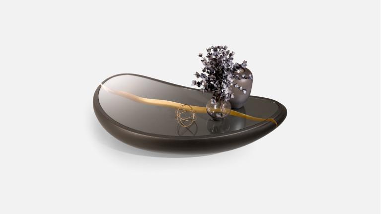 Coffee table KAWA | Unique and customizable design creation