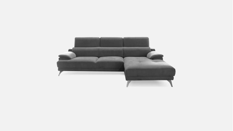 MERIBEL fabric corner sofa | A top-of-the-range sofa