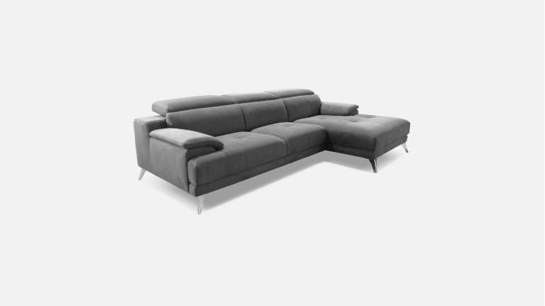 MERIBEL fabric corner sofa | A top-of-the-range sofa
