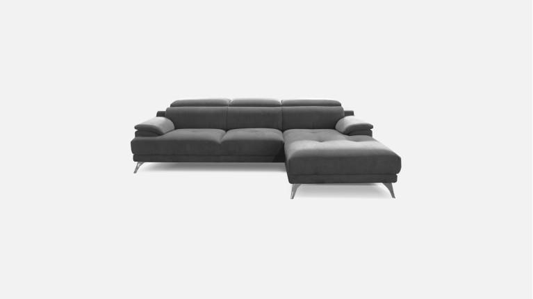 MERIBEL fabric corner sofa | A top-of-the-range sofa