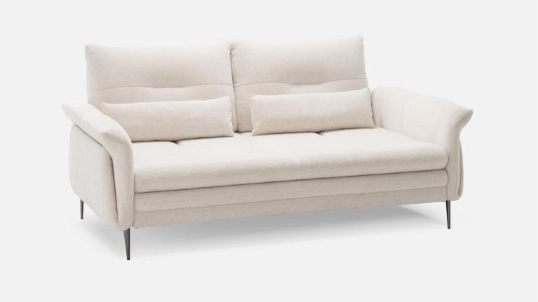 2-seater sofa in ecru fabric RABAT EVO | Ultimate comfort