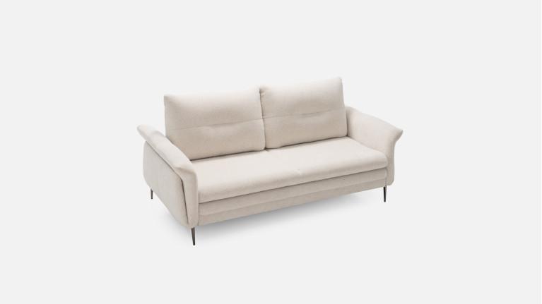 2-seater sofa in ecru fabric RABAT EVO | Ultimate comfort
