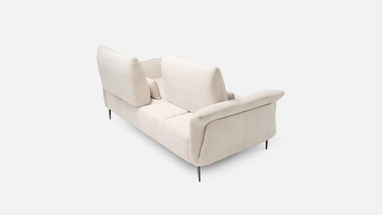 2-seater sofa in ecru fabric RABAT EVO | Ultimate comfort