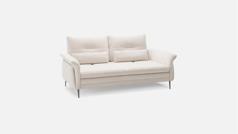 2-seater sofa in ecru fabric RABAT EVO | Ultimate comfort