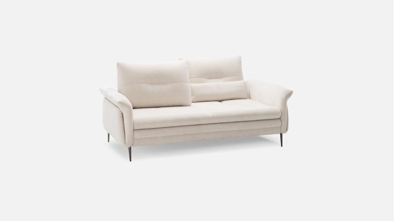 2-seater sofa in ecru fabric RABAT EVO | Ultimate comfort