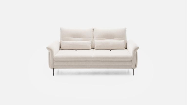 2-seater sofa in ecru fabric RABAT EVO | Ultimate comfort
