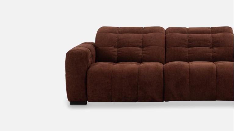 3-seater fabric sofa BEACH | 100% modular