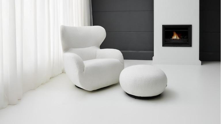 COCOON armchair | Soft Scandinavian style