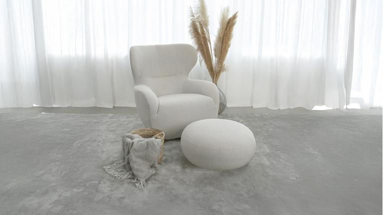 COCOON armchair | Soft Scandinavian style