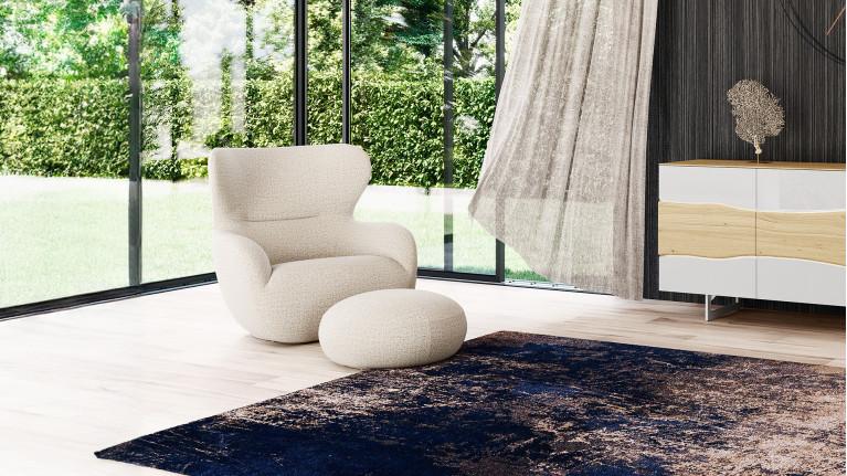 COCOON armchair | Soft Scandinavian style