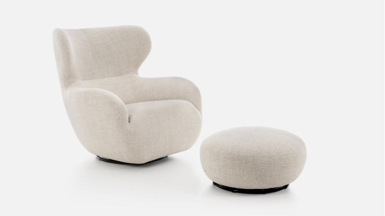 COCOON armchair | Soft Scandinavian style