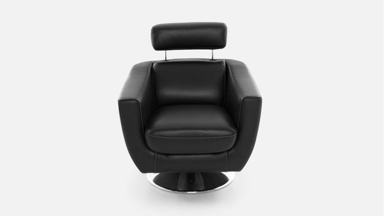 Swivel armchair PATRIZIA | Swivel base