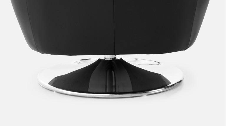 Swivel armchair PATRIZIA | Swivel base