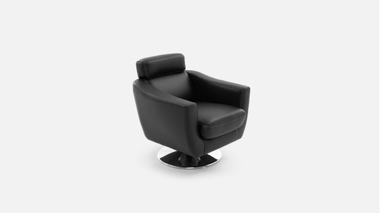 Fauteuil pivotant PATRIZIA | Base pivotante