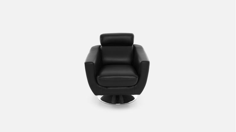 Swivel armchair PATRIZIA | Swivel base