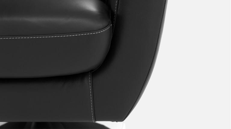 Swivel armchair PATRIZIA | Swivel base