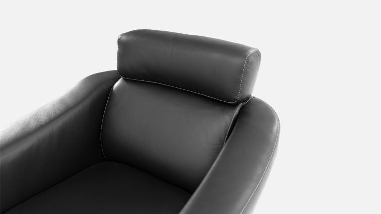 Swivel armchair PATRIZIA | Swivel base
