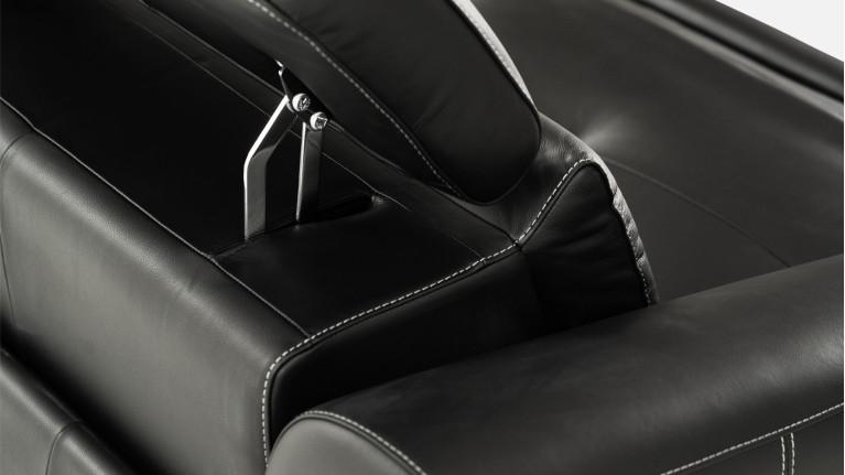 3-seater leather recliner sofa ROSSINI | Optimum relaxation