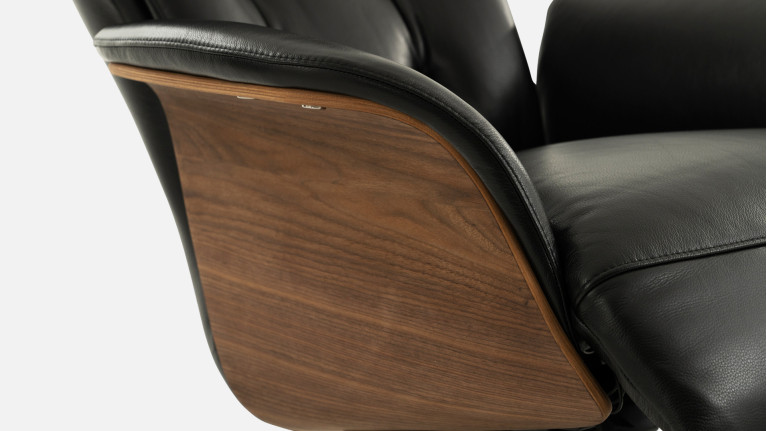 Fauteuil relaxation électrique cuir DETROIT