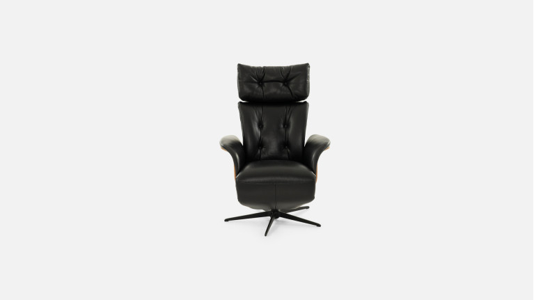 Fauteuil relaxation électrique cuir DETROIT