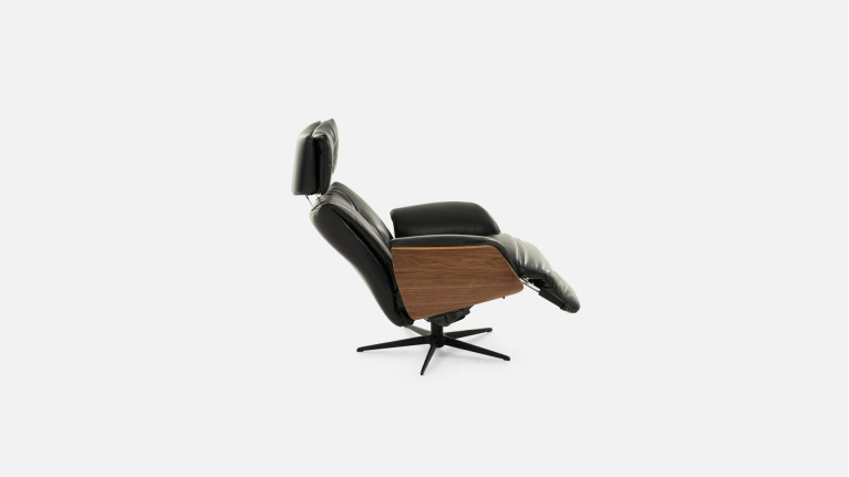 Fauteuil relaxation électrique cuir DETROIT