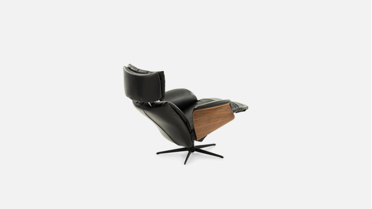 Fauteuil relaxation électrique cuir DETROIT