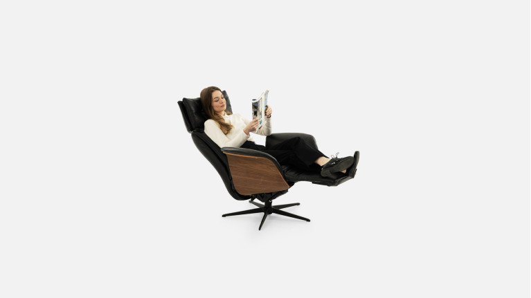 Fauteuil relaxation électrique cuir DETROIT