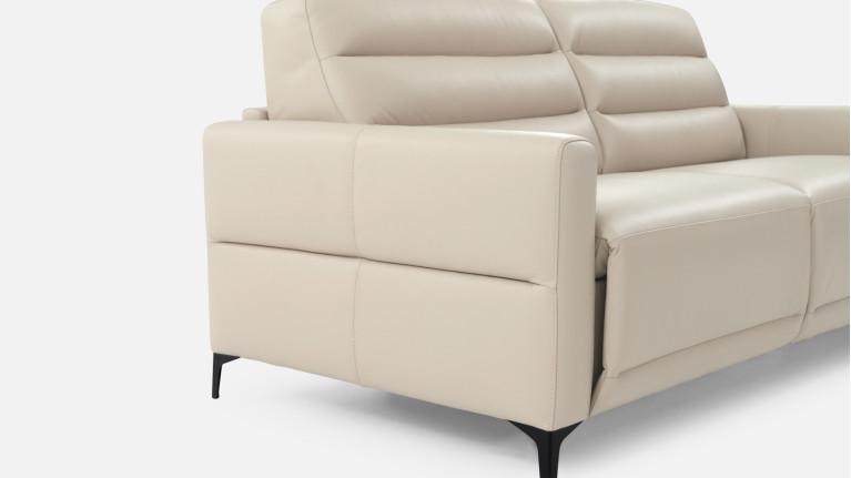 MORPHEE 3-seater leather sofa bed | Everyday comfort
