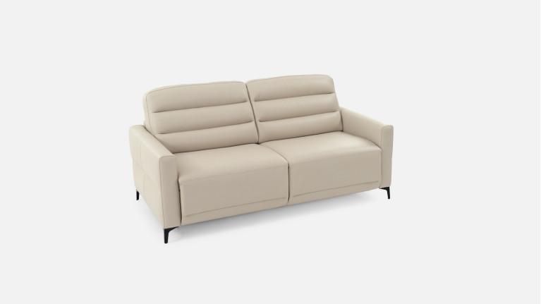 MORPHEE 3-seater leather sofa bed | Everyday comfort