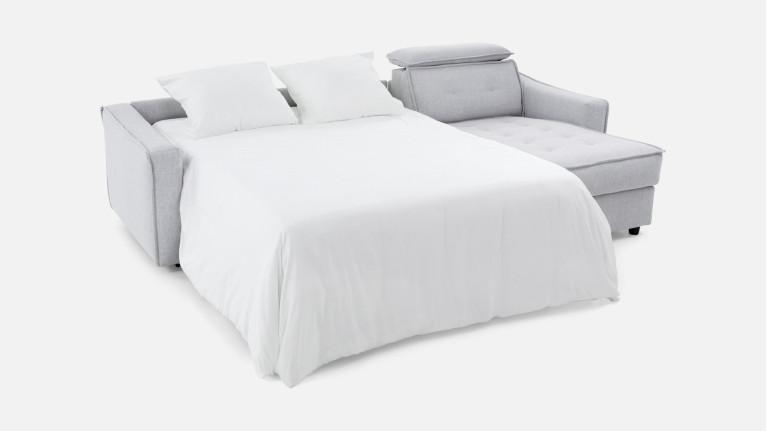 EVELYNE fabric corner sofa bed | High-end sofa bed