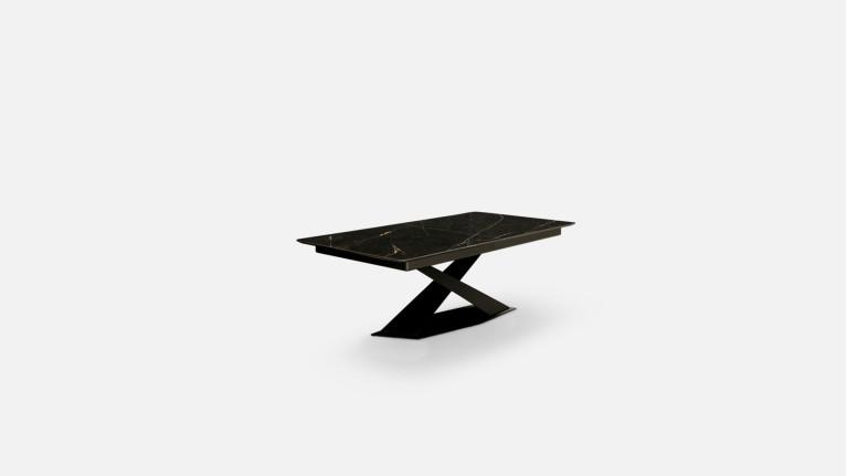 Extendable ceramic dining table ECLIPSE | Table XL