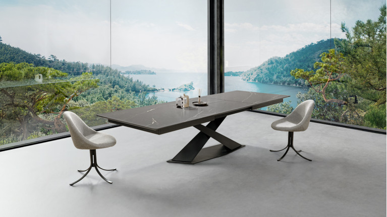 Table de repas extensible céramique ECLIPSE | Table XL