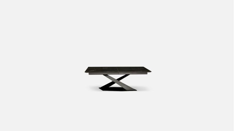 Extendable ceramic dining table ECLIPSE | Table XL