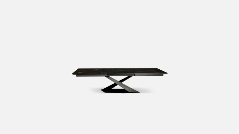 Extendable ceramic dining table ECLIPSE | Table XL