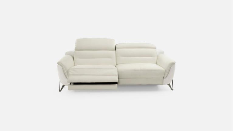3-seater electric leather sofa ZENITH | Un relax design